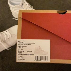 High top vans womens 10